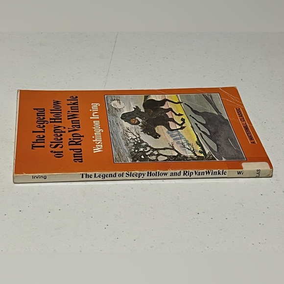 Vintage - The Legend Of Sleepy Hollow Rip Van Winkle Book Paperback Watermill - Picture 4 of 4
